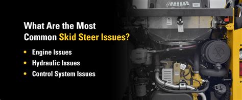 cat skid steer engine problems|volvo skid steer problems.